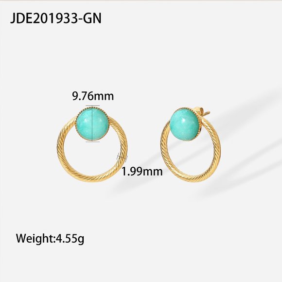 Zoey Pastel Earrings - Picture 8 of 9